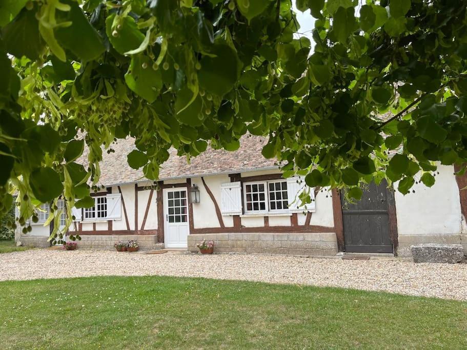 Le Colombage, Jolie Longere Pres De Giverny Eure Hardencourt-Cocherel Extérieur photo